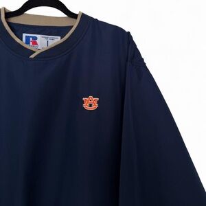 Vintage Y2K Russell Athletic Auburn University Tigers windbreaker size large